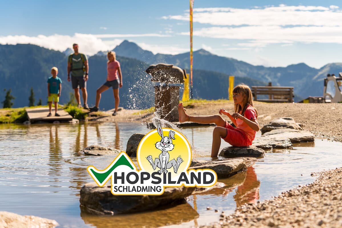 Familienausflug ins Hopsiland auf der Planai in Schladming